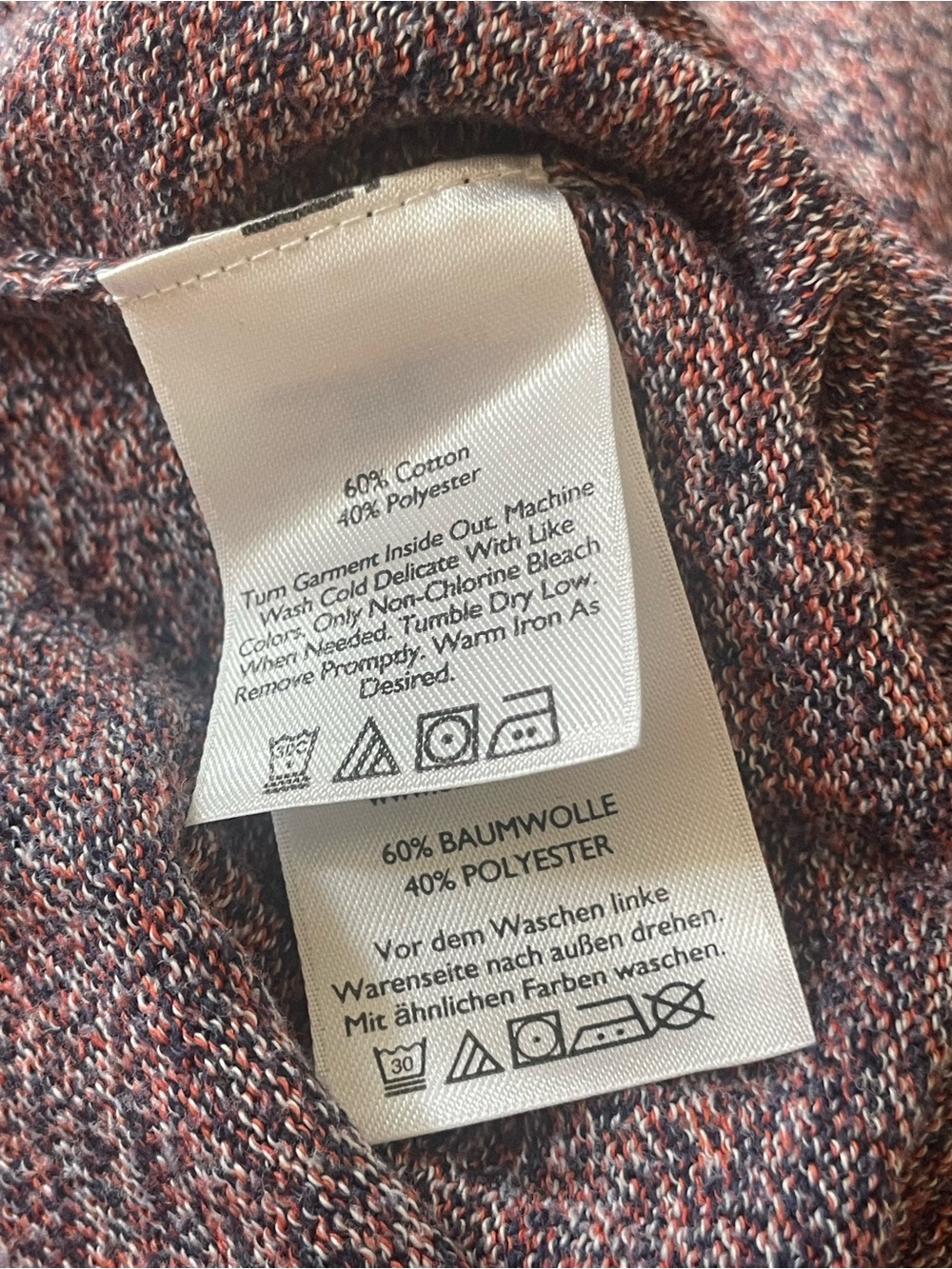 Eddie Bauer Size L Women’s Marled Button-Up Sweater - Picture 7 of 7